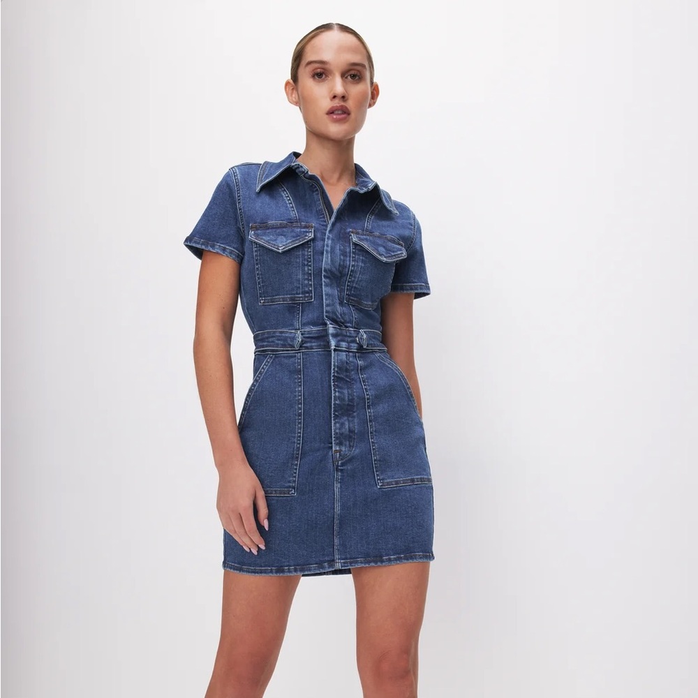 GOODAMERICAN FIT FOR SUCCESS MINI DRESS